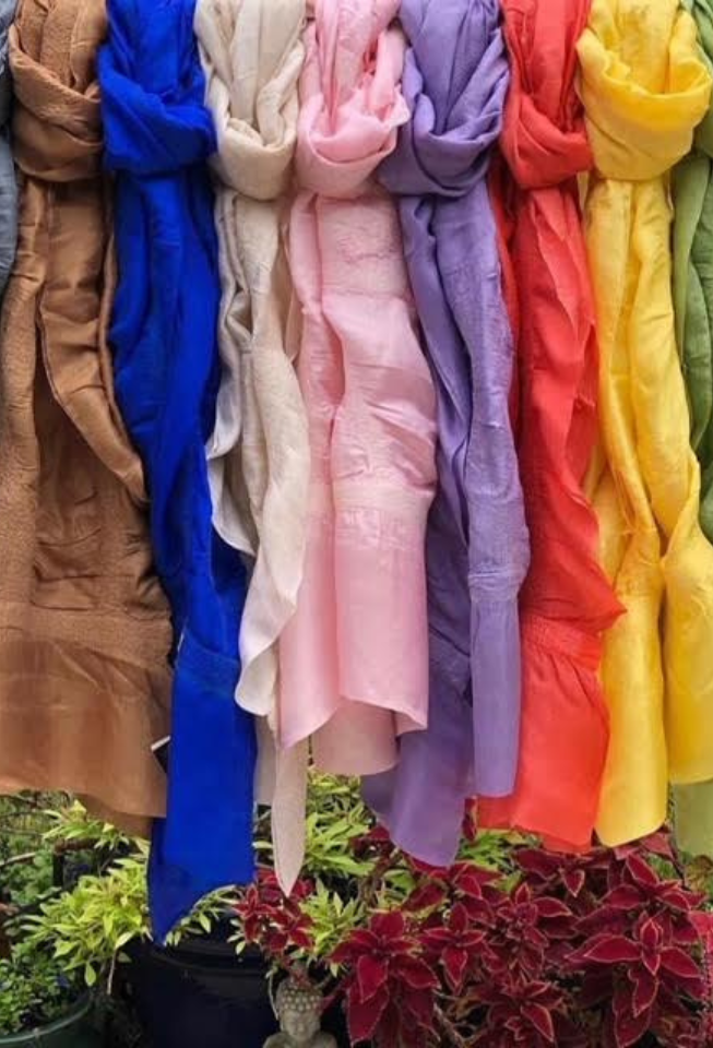 Gypsy Silk and Wool Shawls