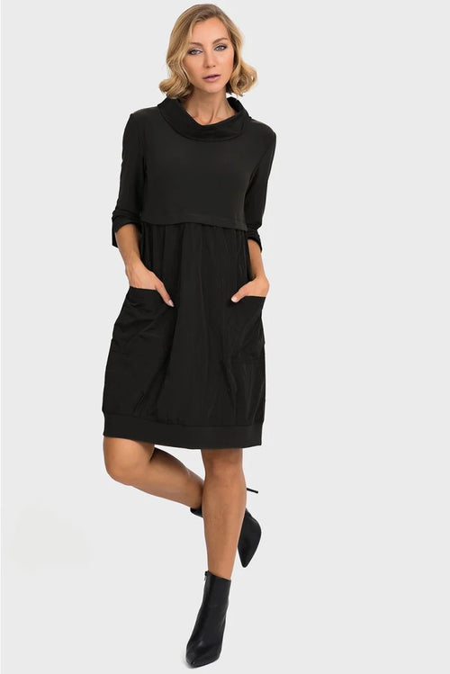 Pullover dress with pockets