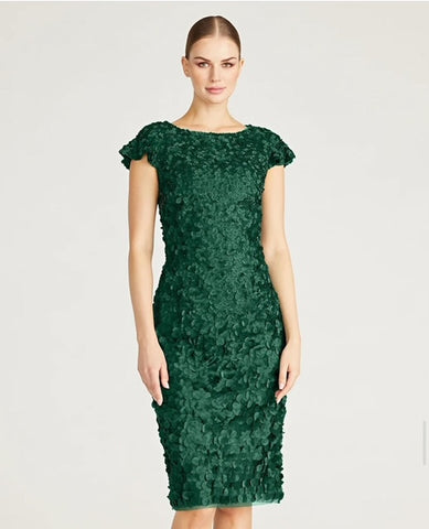 Emerald Green One-Shoulder Gown